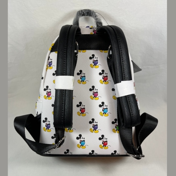 LOUNGEFLY Allover Classic Mickey Standing Backpack